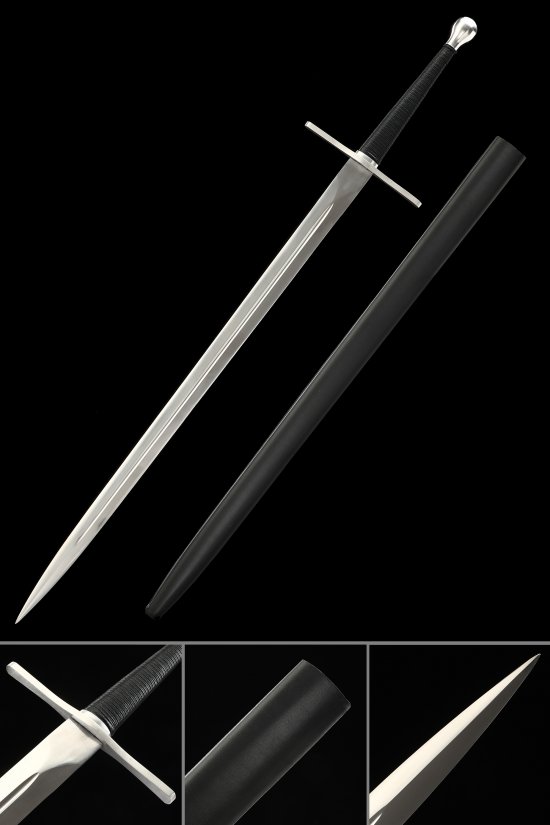 Medieval Longsword Hand Forged Manganese Steel Blade