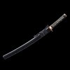 Black Cord Handle Japanese Wakizashi Swords