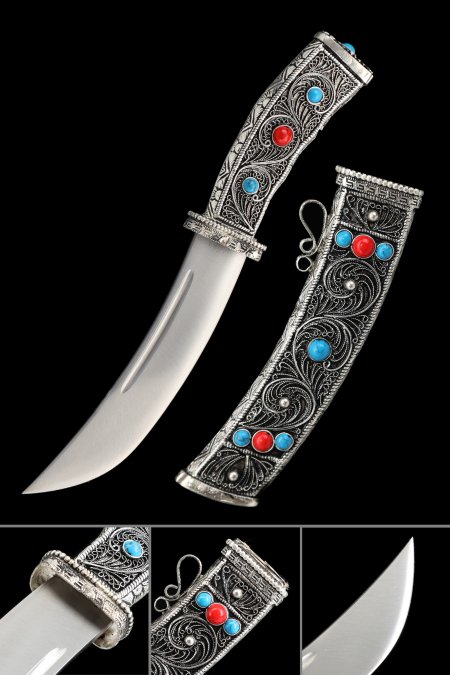 Antique Chinese Tibet Short Sword