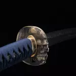 Skull Tsuba Katana