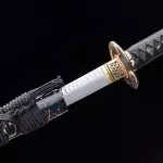 Folded Pattern Steel Katana
