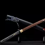 Black Saya Wooden Katana Swords