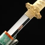 Green Saya Katana