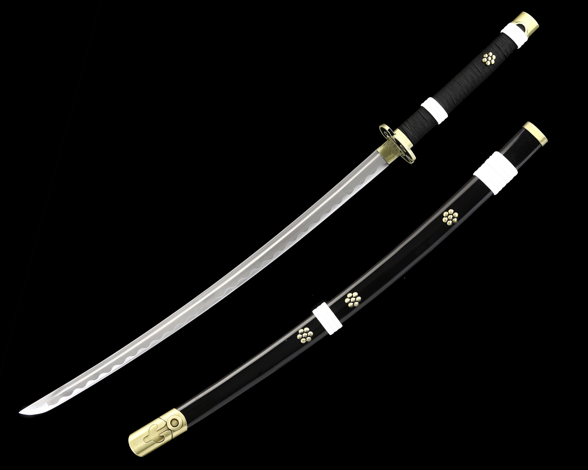 Pure Blades One Piece Zoro Enma (BLACK) Samurai Sword