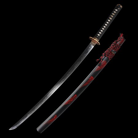 Handmade Japanese Samurai Sword Real Hamon Full Tang