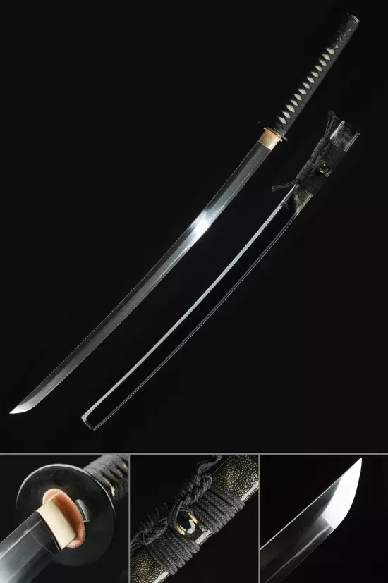 Handmade Japanese Katana Sword T10 Carbon Steel Full Tang