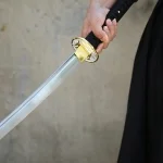 Black Cord Handle Katana