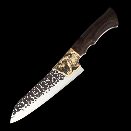 Full Tang Kitchen Knife With Stainless Steel Blade