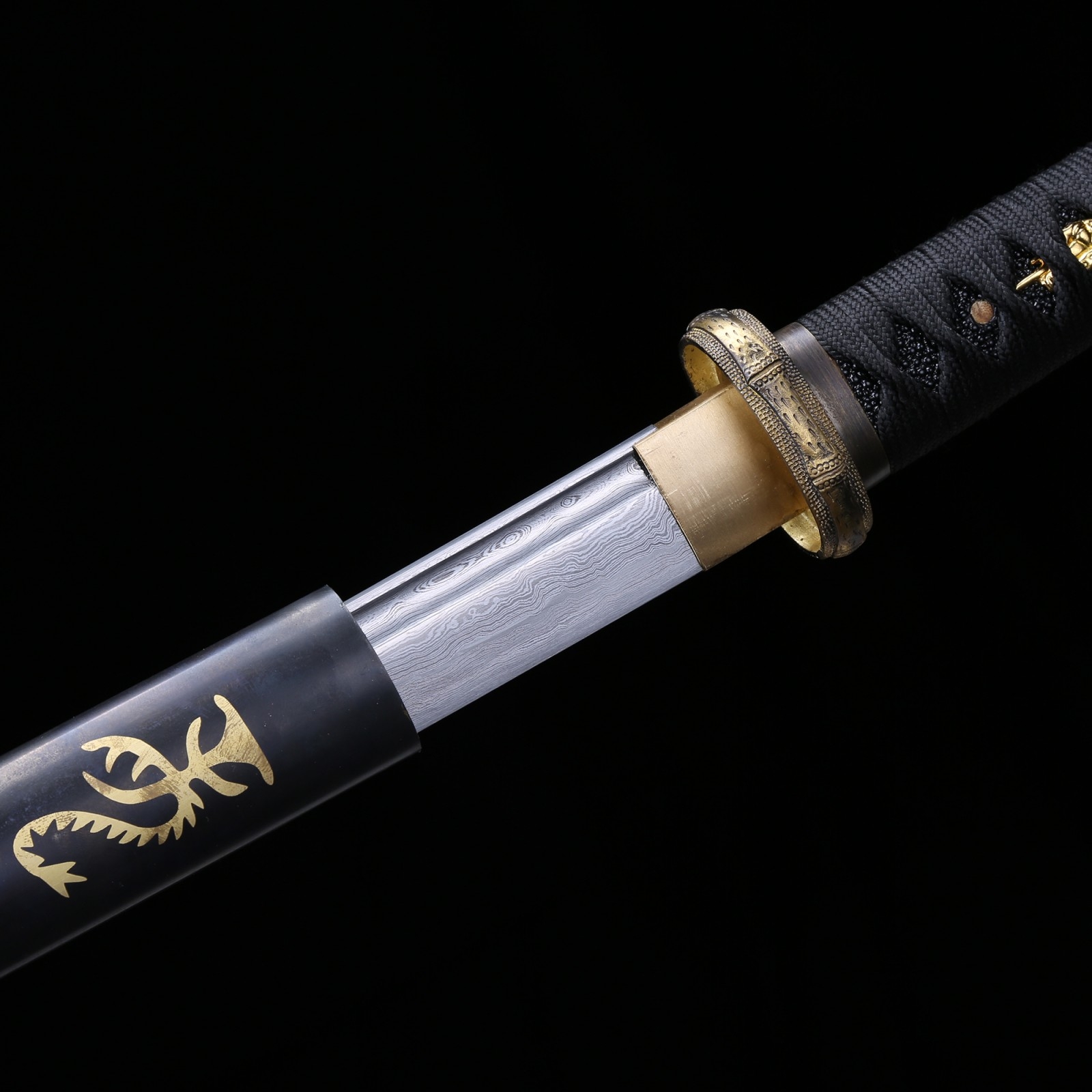  FengYu SWORD 9260 Primavera Acero Afilado Hecho A Mano Espada  Katana Espada Real Japonesa Samurai Espada Espada Espada Completa Espiga :  Deportes y Actividades al Aire Libre