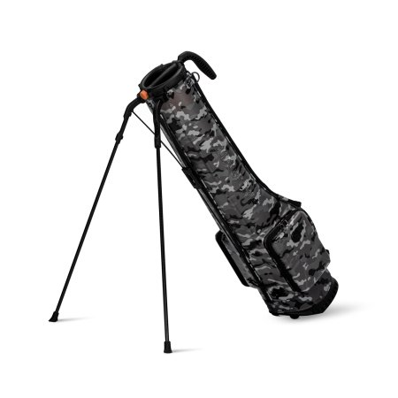 Helix B-lite Series Lightweight Sunday Golf Bag - Camo Gray