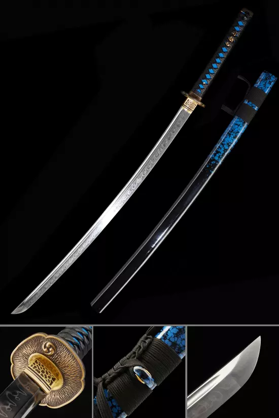Handgefertigtes Japanisches Katana-schwert T10 Carbon Steel Full Tang