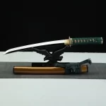 Green Crod Handle Tanto Swords