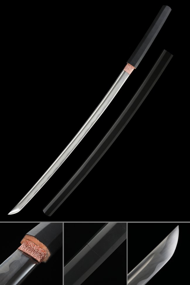 Handmade Shirasaya Katana Sword 1095 Carbon Steel