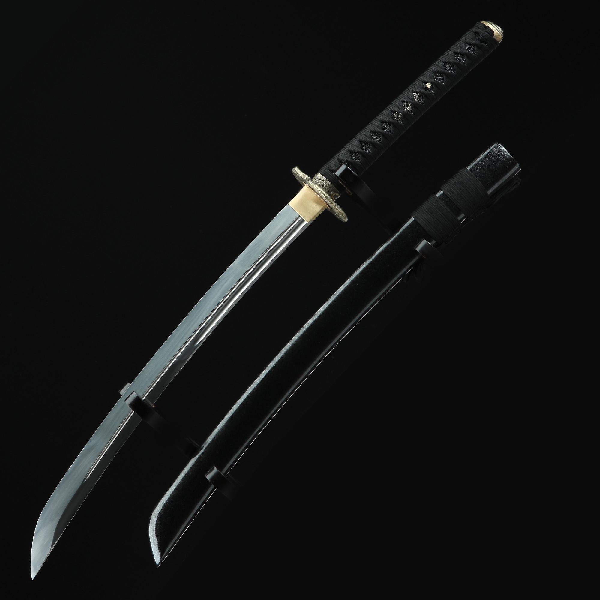 48“HAND FORGED NAGINATA COMBAT READY JAPANESE SAMURAI SWORD BLADE LONGER KATANA 