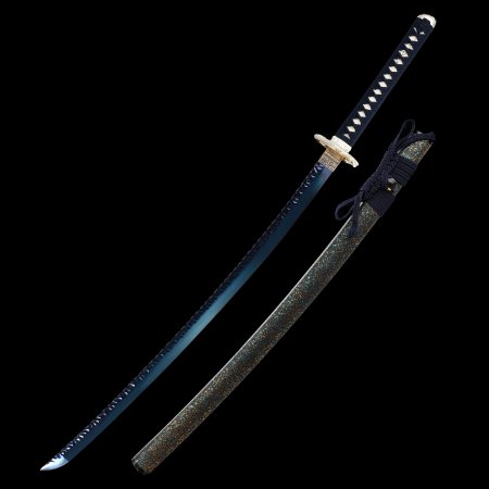 Handmade Japanese Katana Sword 1095 Carbon Steel With Blue Blade