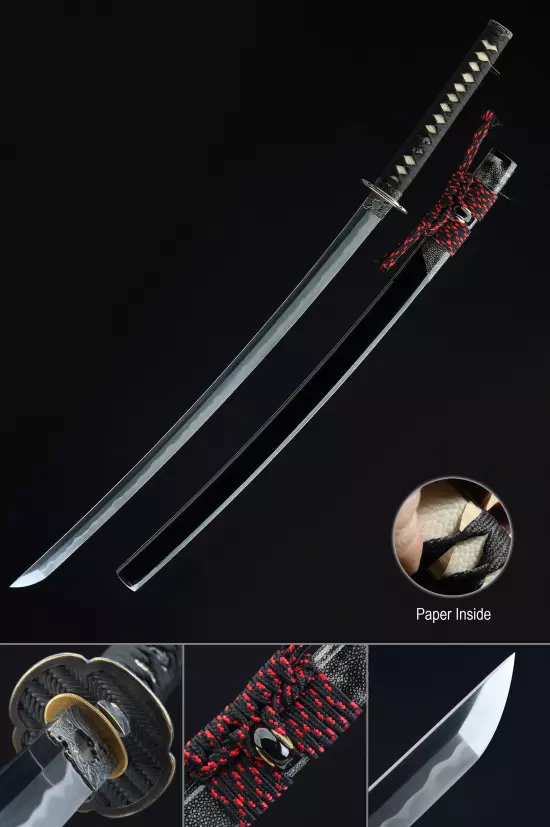 High-performance Japanese Katana Sword Real Hamon Full Tang