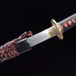 Folded Pattern Steel Katana