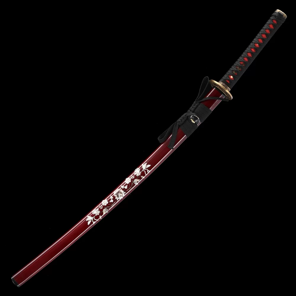 Handmade Japanese Samurai Sword 1065 Carbon Steel - TrueKatana