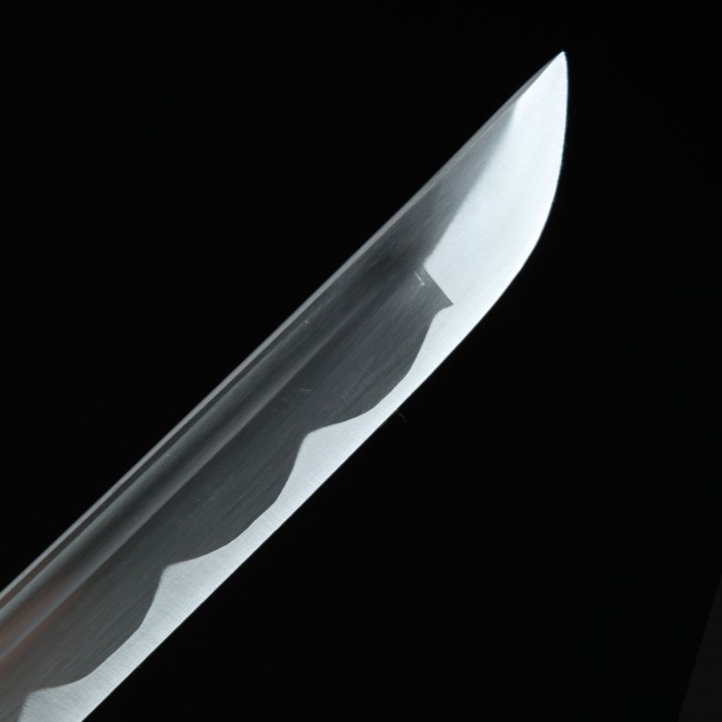 Nihonto | Handmade Japanese Sword With Black Leather