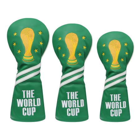 World Cup Soccer Golf Wood Headcovers Set - Green
