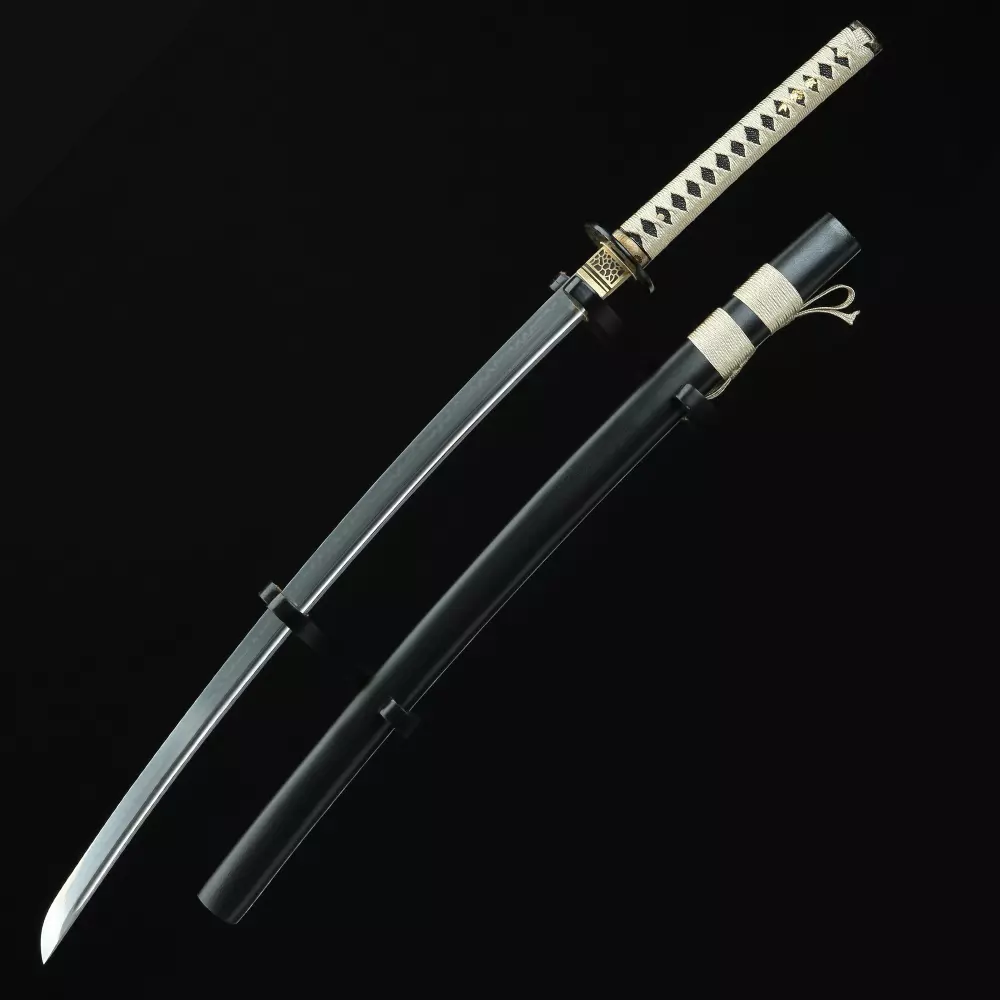 T10 Katana | T10 Carbon Steel Clay-Tempered Katana with Real Hamon