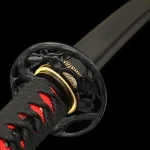 Black Cord Handle Katana