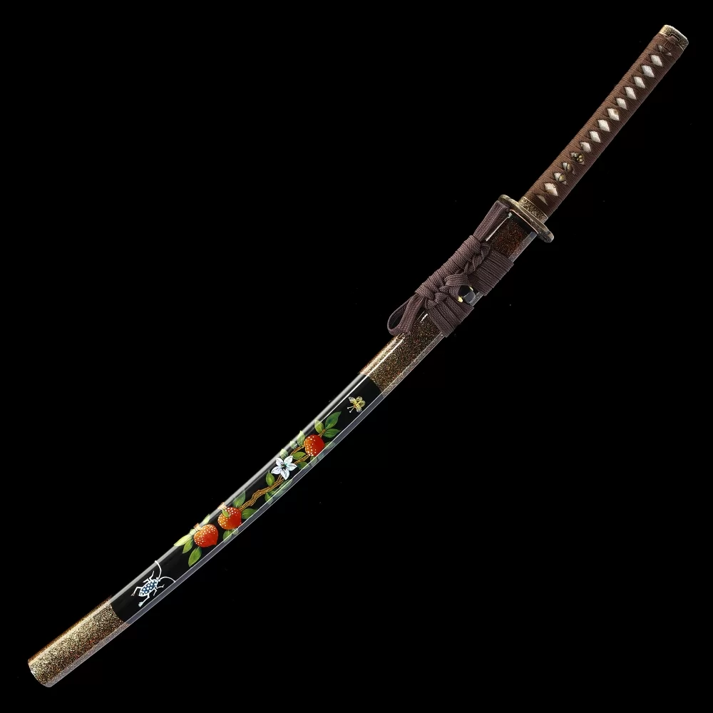 Full Tang Katana | Handcrafted Katana With Folded Melaleuca Steel