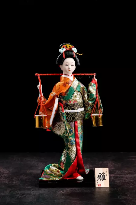 Authentic Japanese Geisha Doll Adult Collectible