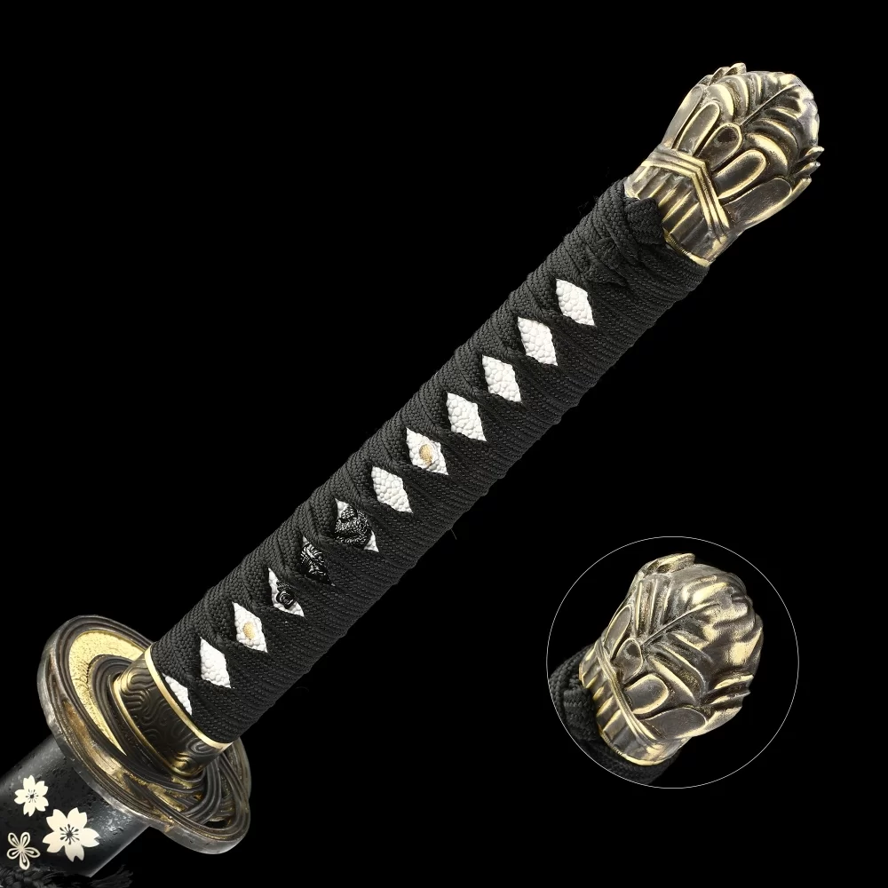 Black Katana | Handmade Japanese Samurai Sword With Black