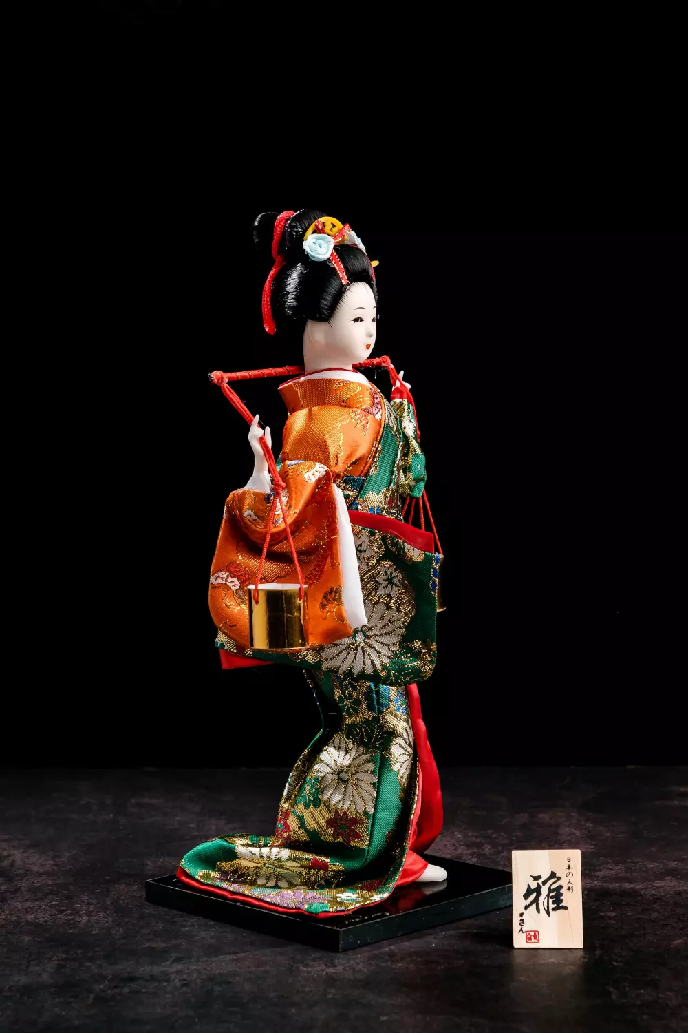 Japanese Beautiful Maiko Doll shops / Geisha Doll Naraota TALL 15”