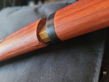 Handmade Shirasaya Wakizashi Swords Without Tsuba With Rosewood Scabbard