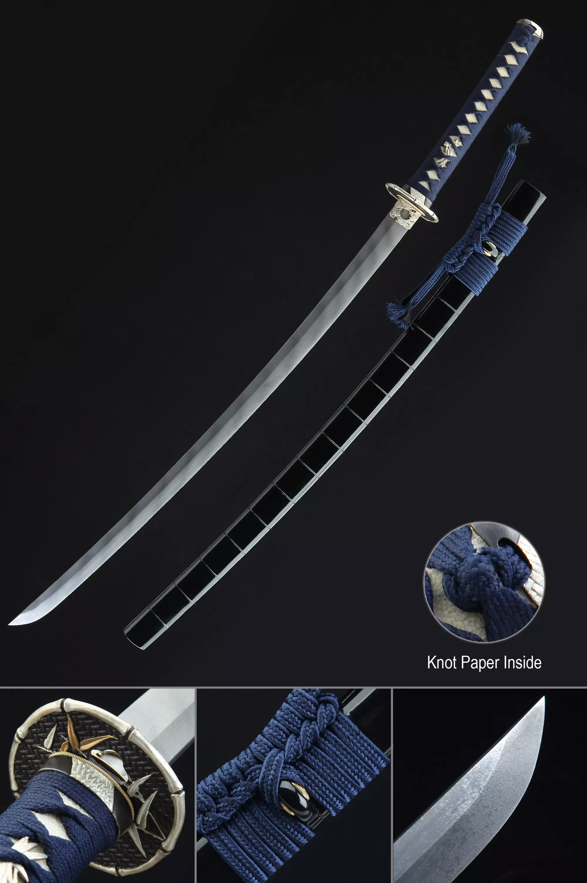 Real Katana Handmade Real Japanese Katana Sword Pattern Steel With