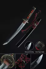 Handmade Real Japanese Tanto Sword Pattern Steel