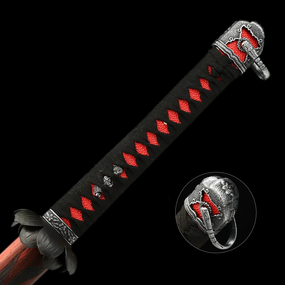 Black Undead Cut Katana,sekiro: Shadows Die Twice,japanese Samurai  Sword,real Handmade Katana Sword,high Manganese Steel,full Tang 