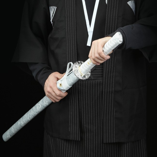 Chokuto Sword | T10 Carbon Steel Chokuto Ninjato with Real Hamon