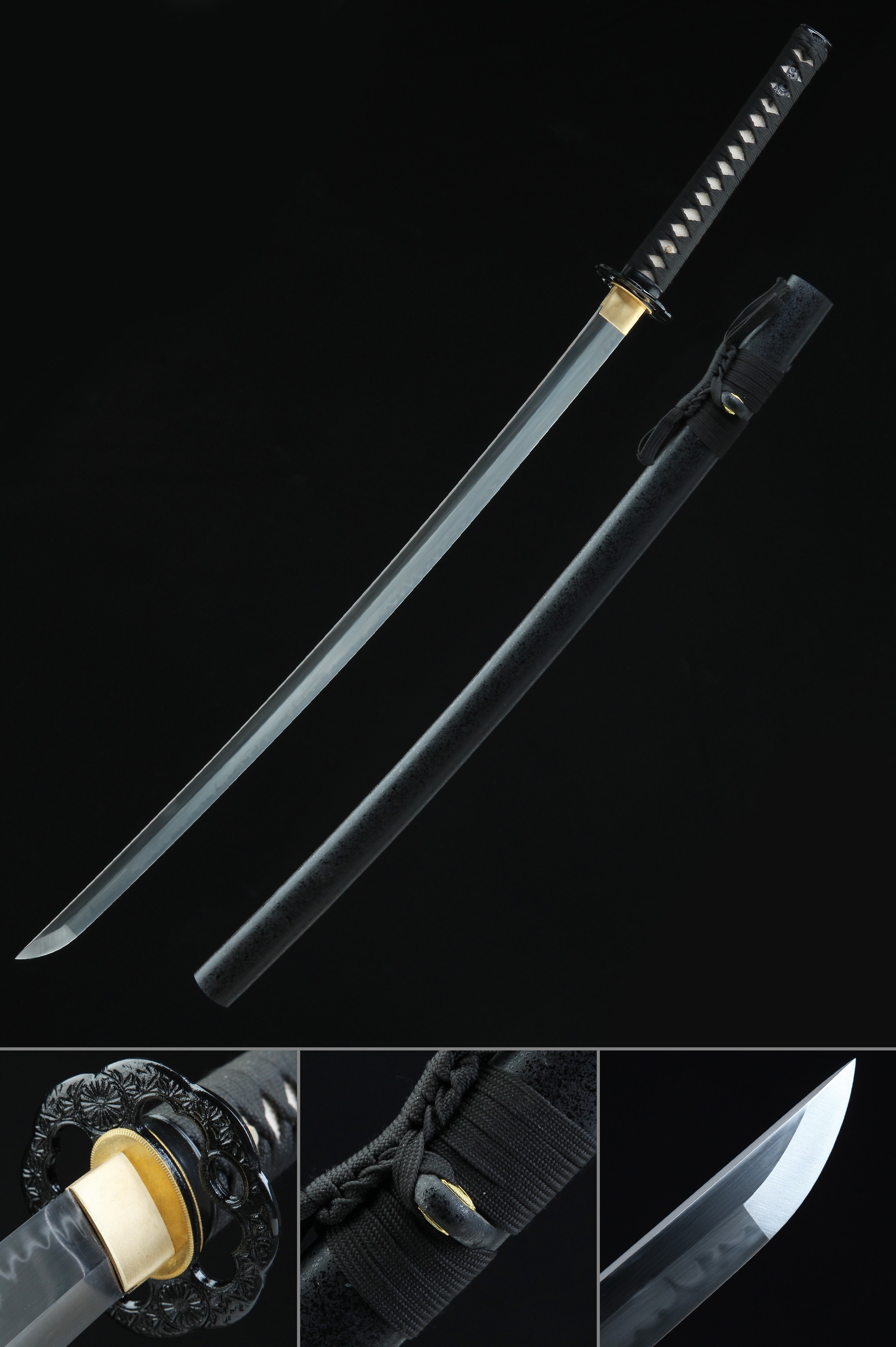 Details about   Hand Forged High Quality Japan Katana Ninj Sect Samurai Sword Sharp Battle Ready 