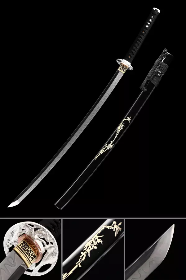 Carving Scabbard Katana for Sale - TrueKatana