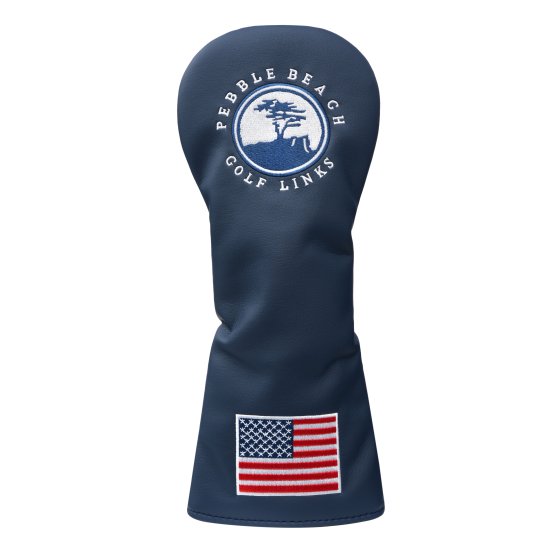 Welcoming Pine Driver Headcover - Dark Blue