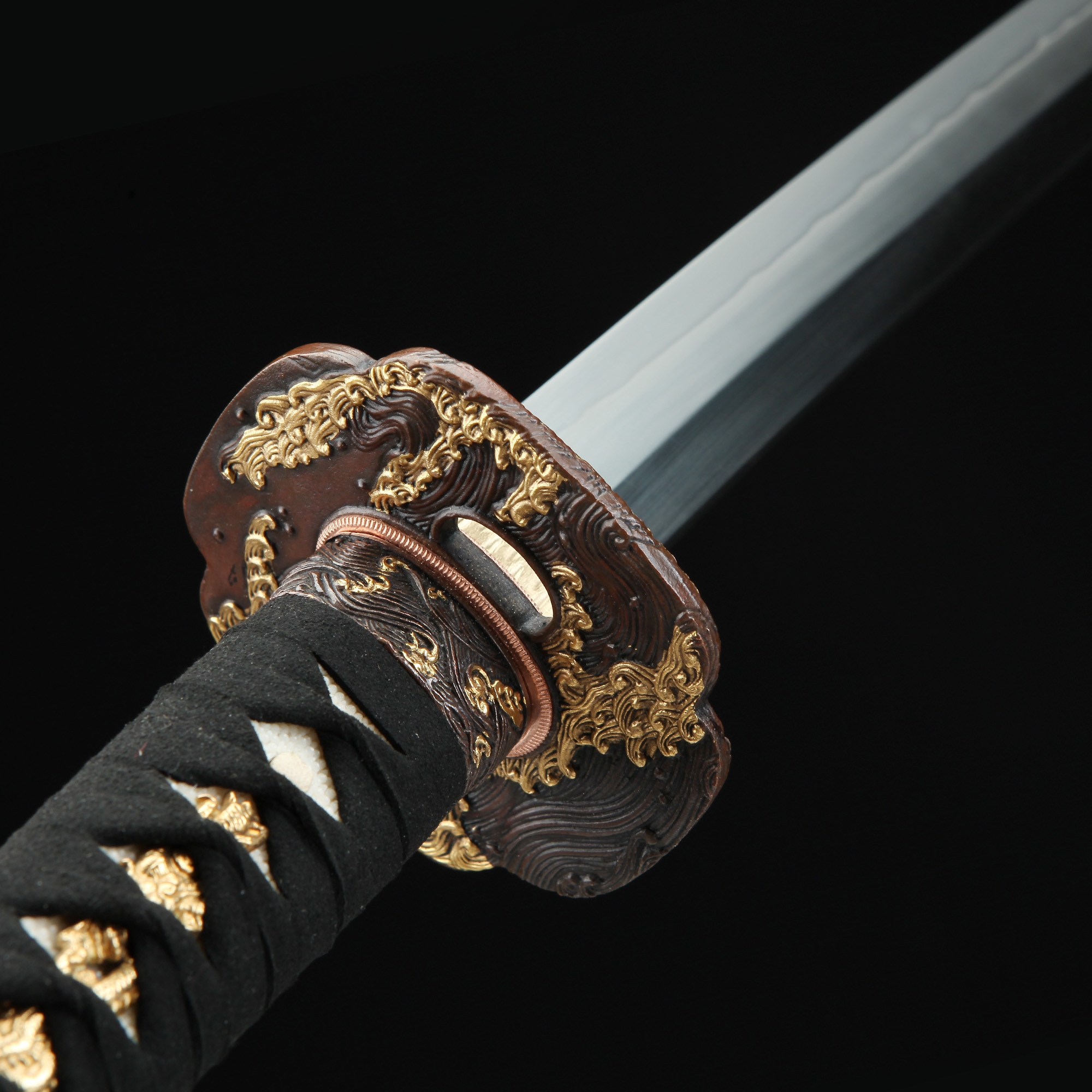 Authentic Katana | High-performance Japanese Katana Sword T10 Carbon ...
