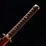 Pu Black Samegawa Wooden Katana Swords