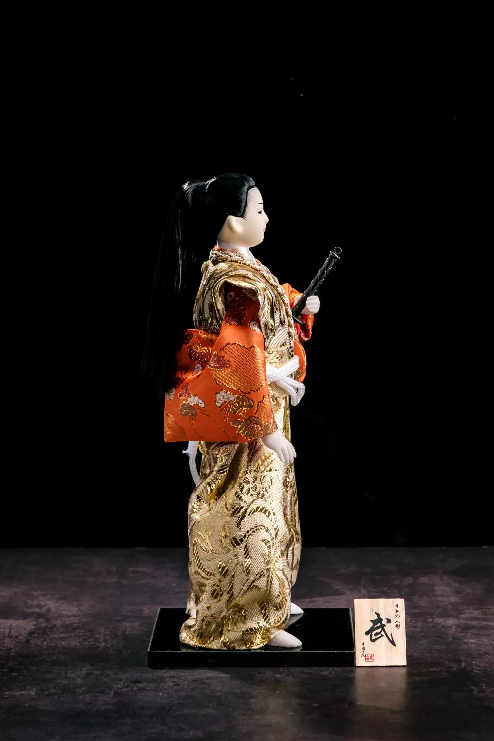 Antique Japanese Samurai Doll | Japanese Samurai Male Doll With
