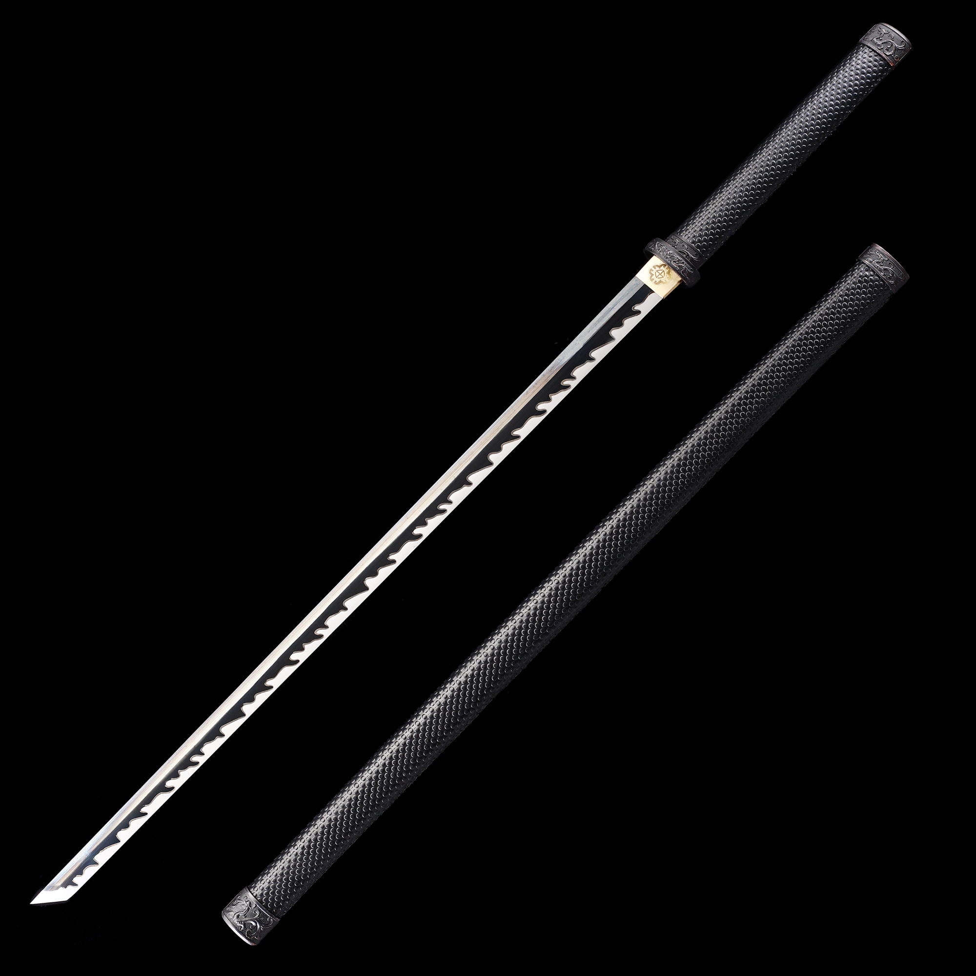 Tactical Ninjato | Manganese Steel Ninjato with Serrated Spine