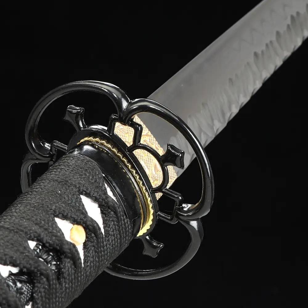Ninja Sword | T10 Carbon Steel Ninja Sword with Glitter Teal Saya