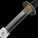 Handmade Japanese Samurai Sword With Python Theme Saya - TrueKatana