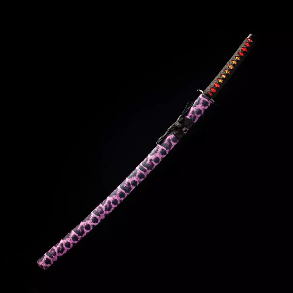 Black And Purple Katana | Handmade Japanese Katana Sword