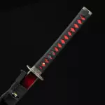 Black Cord Handle Katana