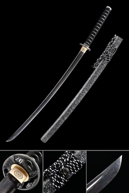 Handmade Japanese Katana Sword With Eagle Tsuba