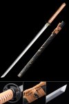 Handmade Japanese Chokuto Ninjato Sword 1060 Carbon Steel