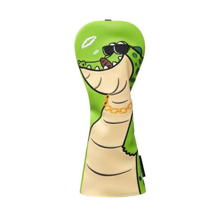 Crocodile Hybrid Golf Headcover - Green