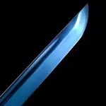 Schwarze Tsuba Ninjato